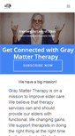 Mobile Screenshot of graymattertherapy.com